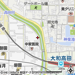 高田川周辺の地図