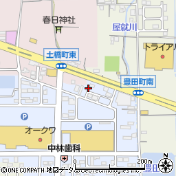奈良県橿原市北妙法寺町589周辺の地図