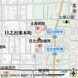 土庫病院 訪問看護ステーションそよかぜ周辺の地図