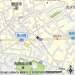 紀陽銀行北野田支店周辺の地図