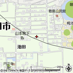 奈良県大和高田市池田275周辺の地図