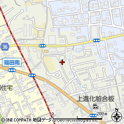 大阪府堺市東区草尾759-8周辺の地図