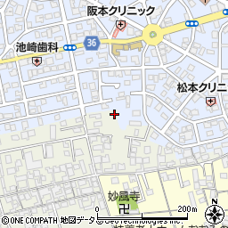 大阪府堺市東区草尾1186周辺の地図