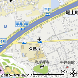 ＪＡ堺市久世周辺の地図