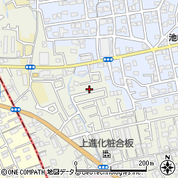 大阪府堺市東区草尾753-15周辺の地図