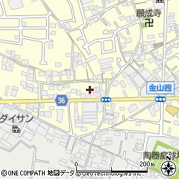 大阪府堺市中区福田658周辺の地図