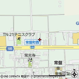 奈良県橿原市常盤町538-8周辺の地図