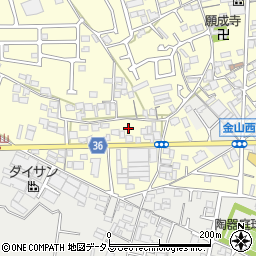 大阪府堺市中区福田662周辺の地図