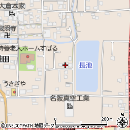 奈良県香芝市鎌田190-4周辺の地図