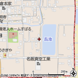 奈良県香芝市鎌田191-5周辺の地図