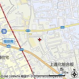 大阪府堺市東区草尾759周辺の地図