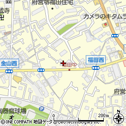 大阪府堺市中区福田554周辺の地図