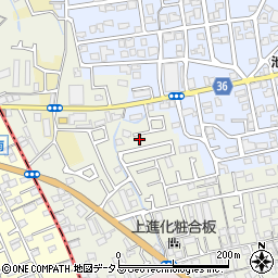大阪府堺市東区草尾756-4周辺の地図