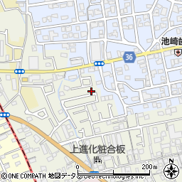 大阪府堺市東区草尾751-11周辺の地図