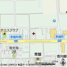 奈良県橿原市常盤町544-9周辺の地図