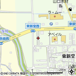 奈良県桜井市東新堂371周辺の地図