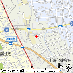 大阪府堺市東区草尾760-20周辺の地図