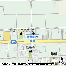 奈良県橿原市常盤町534周辺の地図