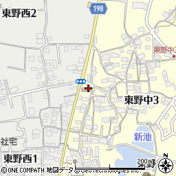 東野第7公園周辺の地図