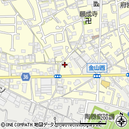 大阪府堺市中区福田640周辺の地図