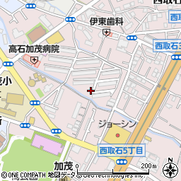大阪府高石市西取石3丁目周辺の地図