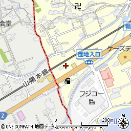 岡山県浅口市鴨方町六条院中1440-2周辺の地図