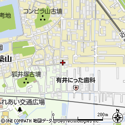 奈良県大和高田市築山203周辺の地図