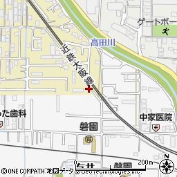 奈良県大和高田市築山168周辺の地図