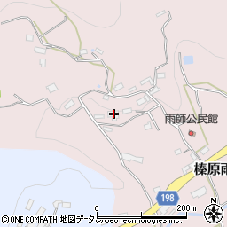 奈良県宇陀市榛原雨師225周辺の地図