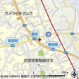 ジョリーパスタ福田店周辺の地図