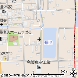 奈良県香芝市鎌田191-12周辺の地図
