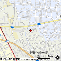 大阪府堺市東区草尾756周辺の地図