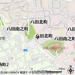 大阪府堺市中区八田南之町173周辺の地図