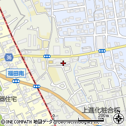 大阪府堺市東区草尾766周辺の地図