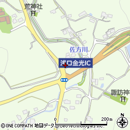 岡山県浅口市金光町佐方2275-3周辺の地図