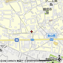大阪府堺市中区福田778周辺の地図