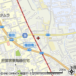 大阪府堺市東区草尾312周辺の地図