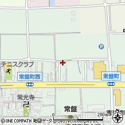 奈良県橿原市常盤町544-12周辺の地図