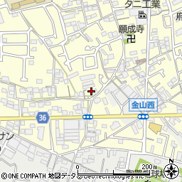 大阪府堺市中区福田779周辺の地図