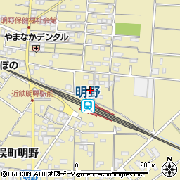 三重県伊勢市小俣町明野1172周辺の地図