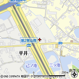 セブンイレブン堺東山店周辺の地図