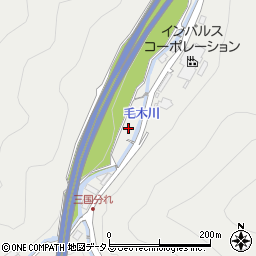 広島県広島市安佐北区安佐町毛木周辺の地図