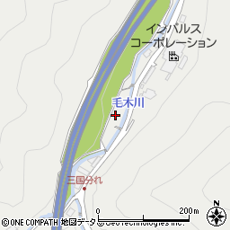 広島県広島市安佐北区安佐町（毛木）周辺の地図