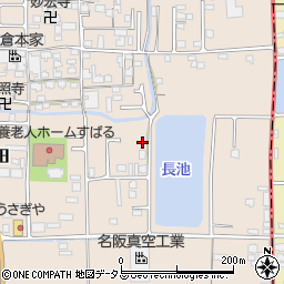奈良県香芝市鎌田191-8周辺の地図