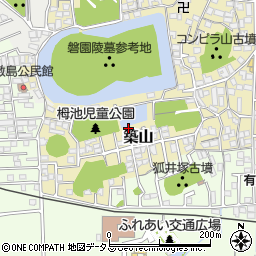 奈良県大和高田市築山308-4周辺の地図