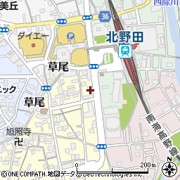 住友生命保険相互会社　堺支社北野田支部周辺の地図