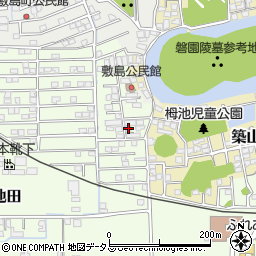 奈良県大和高田市池田257周辺の地図