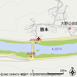 広島県広島市安佐北区可部町勝木864周辺の地図