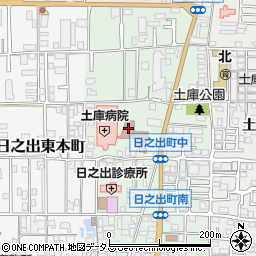 ふれあい在宅介護支援センター周辺の地図