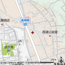アンソレイユ勇崎Ｂ周辺の地図